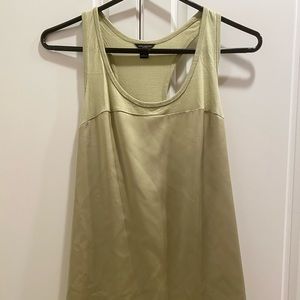 Ann Taylor greenish silk tank